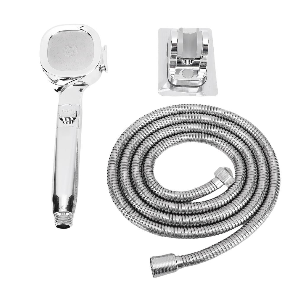 RV Shower Head with Hose and On Off Switch 4 Modes High Pressure Water Saving RV Showering Kit