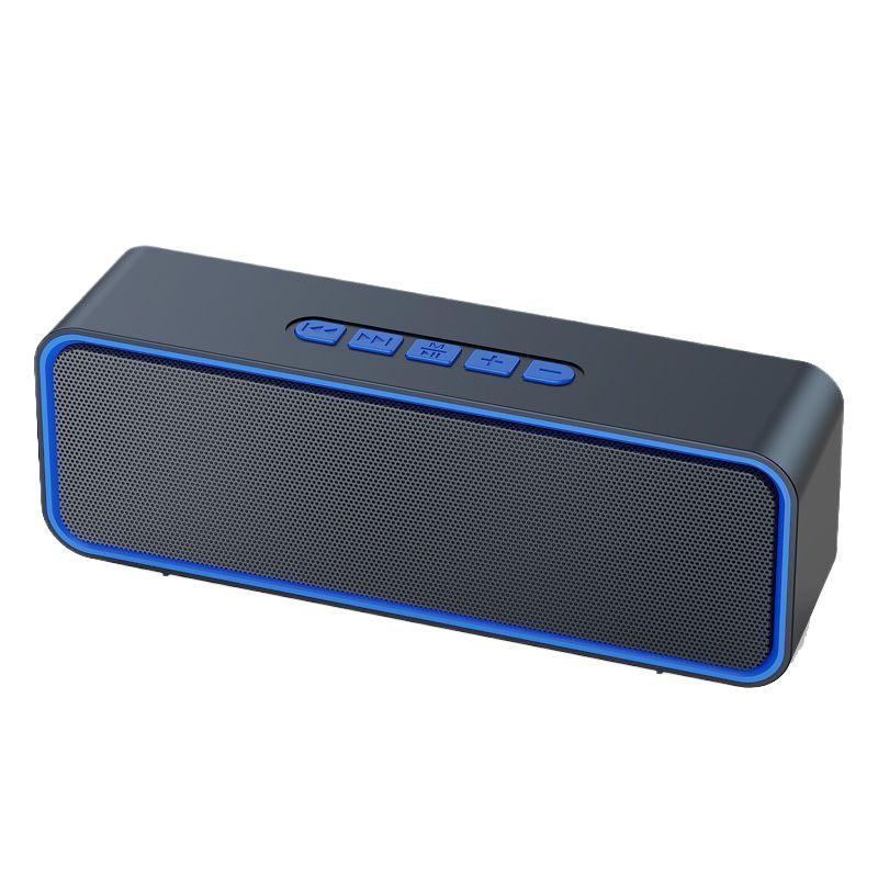 High-Volume Bluetooth Subwoofer Speaker with Voice Announcer