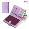 Genuine Leather Ultra-Thin RFID Blocking Passport Holder Wallet - All-in-One Travel Organizer for Women (New Style)