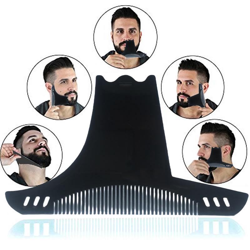 Six-in-One Beard Shaping Comb – No. 8 Template