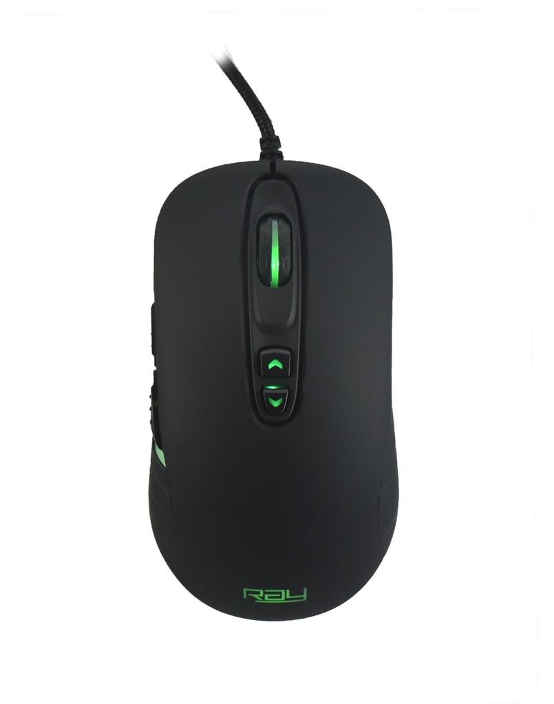 Ray Pawn Gaming Mouse with PixArt PMW3360 Up to Green RM-3360 Graphics, 12,000 DPI,