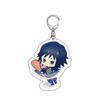 Anime Cartoon Acrylic Keychain Demon Slayer Nezuko Tanjiro Charm Keychain Accessories Gift for Fans Cosplay Collection