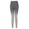 In-stock sports pants for women, high-waist hip-lifting seamless yoga pants, tight fitness running gradient quick-dry sports pants