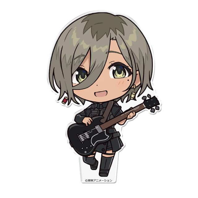 

Band Anime Puni Acrylic Figure Lupa Girls Cry Colle! (with Stand)