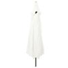 Garden Sun Umbrella Sand 394 X 394 X 248 Cm Polyester and Steel