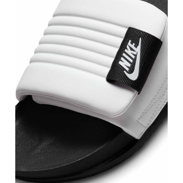 Nike Offcourt Adjust Slide Λευκά Μαύρα Ανδρικά αθλητικά παπούτσια Summit-Λευκά DQ9624-100