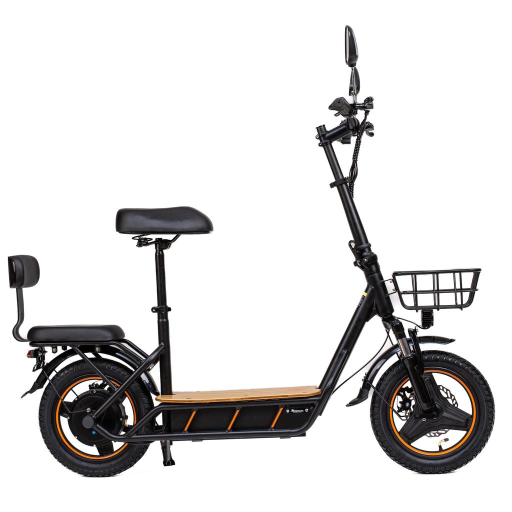 KuKirin C1 Pro Outdoor Commuting Electric Scooter With TowSeat 14 Inch Road Tires 500W Motor 48V26Ah Battery City Electric Scooter For Adult