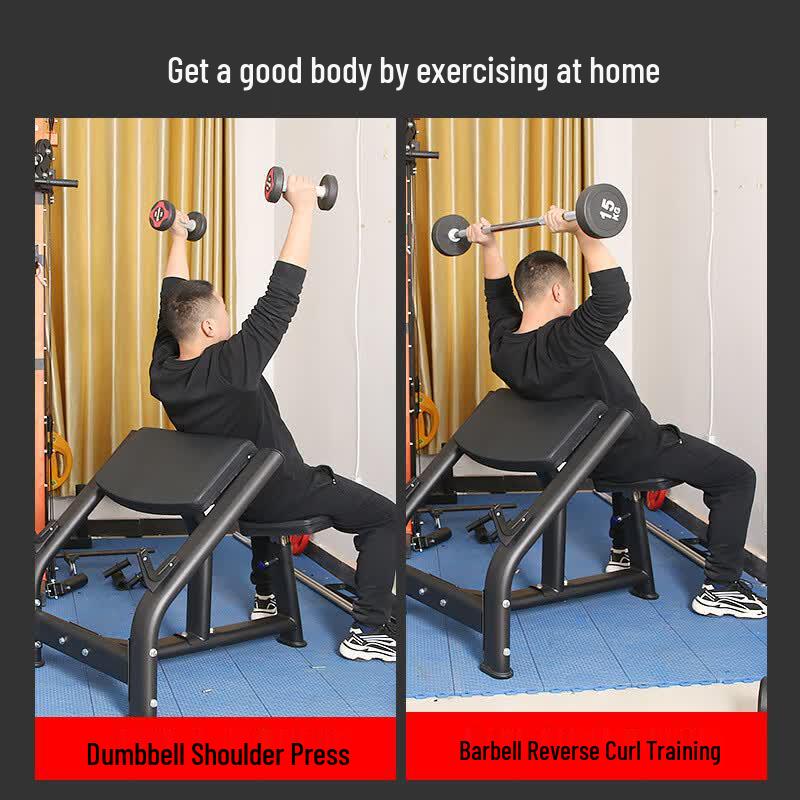 Commercial Multi-functional Preacher Curl & Dumbbell Bench