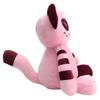 Hallowen Zombie Cat Plush Toys Stuffed Animal Soft Toys Pink Kawaii Pink Fish Cat Cartoon Peripheral Toy Throw Pillow Home Decor