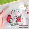 Christmas Animal Snacks Zipper Bag | Cute Cookies, Candy & Mask Storage for Girls