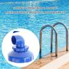 Adjustable Pool Jet Nozzle 360 Degree Rotating Swimming Pool Flow Inlet Fitting Pool Inlet Fittings ABS Texture for Pool