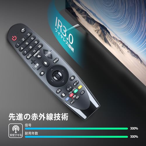 Compatible TV Remote Control AN-MR18BA for LG Magic Remote with Voice Function