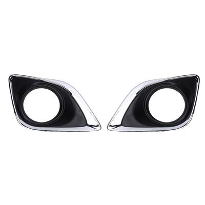 2PCS Fog Lamp Frame 52040 0T010 Left Right Fog Light Bezel Replacement for Toyota Venza 2013 2016