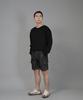 Seinteukeulu Heavy Terry Grunge Sweatshirt Hgs-802 Black