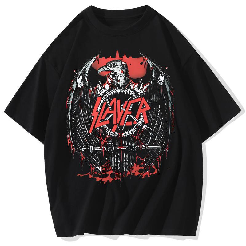 Mens TShirt High Street Tidal Current Vulture Brand Printing Mens Creative Hip Pop TShirt Anime Harajuku S
