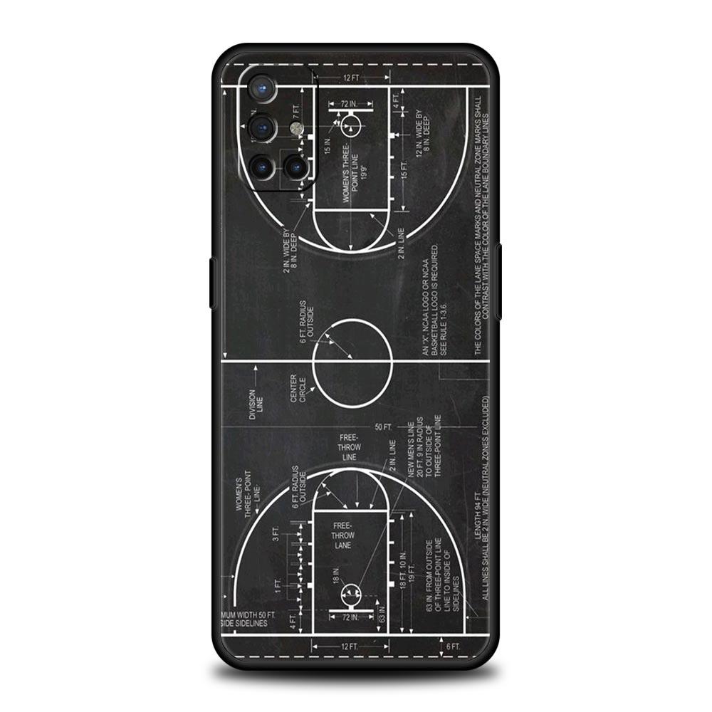 Phone Case For Oneplus 13R 13 12 10T 11 R10 Nord N100 N200 N10 9 9R CE 3 Z Pro Lite Soft TPU Football Basketball Tactical Board