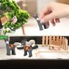 YARNOW 50 Pcs Little Donkey Figurines Tiny Resin Donkeys Miniature Donkey Crafts Small Donkey Figurine Bulk