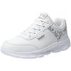 Leather waterproof sneakers lightweight soft-soled casual running shoes student women's shoes