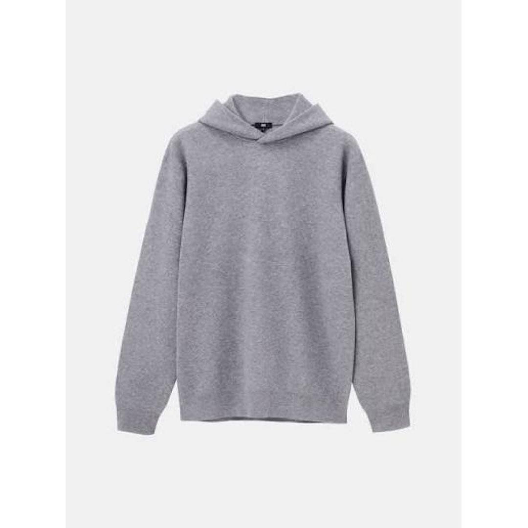 PLST Plaste Cashmere Blend Parka M Size Gray