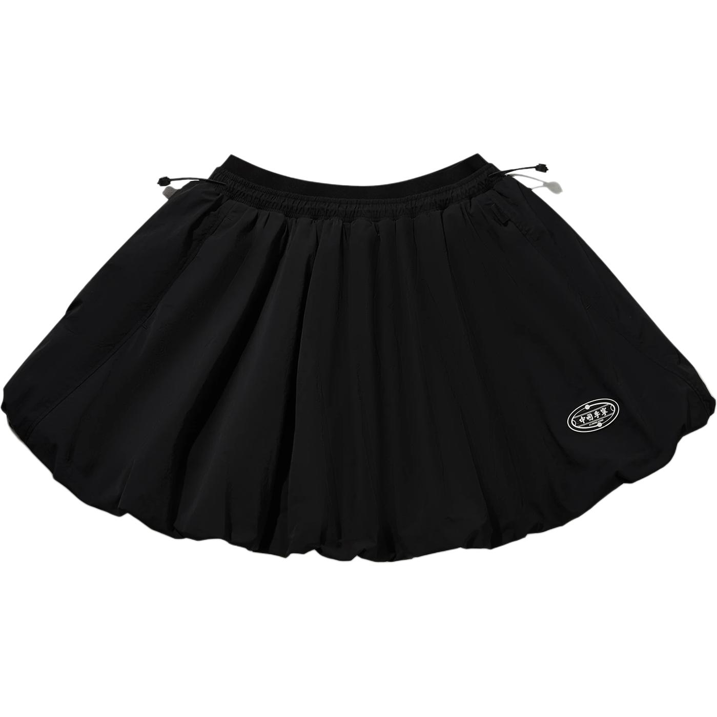 Li Ning Спортивная простая повседневная юбка с быстрым высыханием Женские юбки ASKW196-2 M