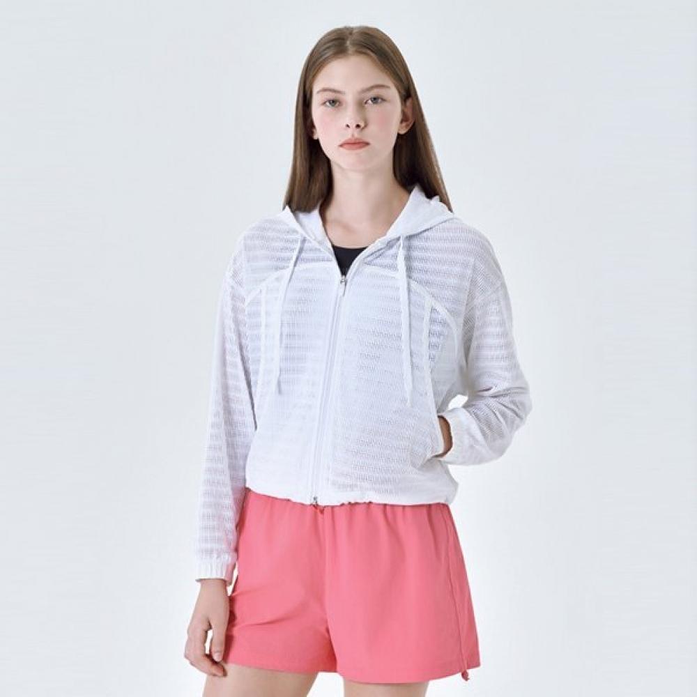 

Fila Functional Mesh Hooded Cover Up Jacket OFFWHITE/095