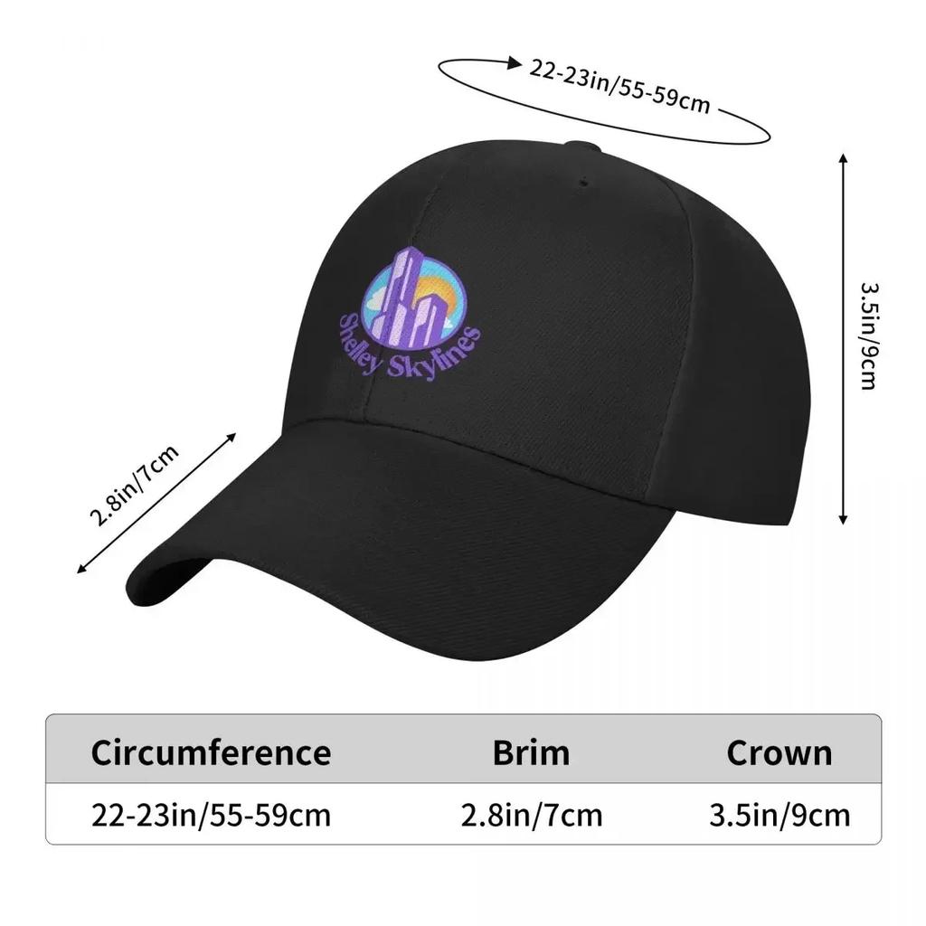 Shelley Skylines Baseball Cap Fishing Hat Anime Hat Mens Caps Women's