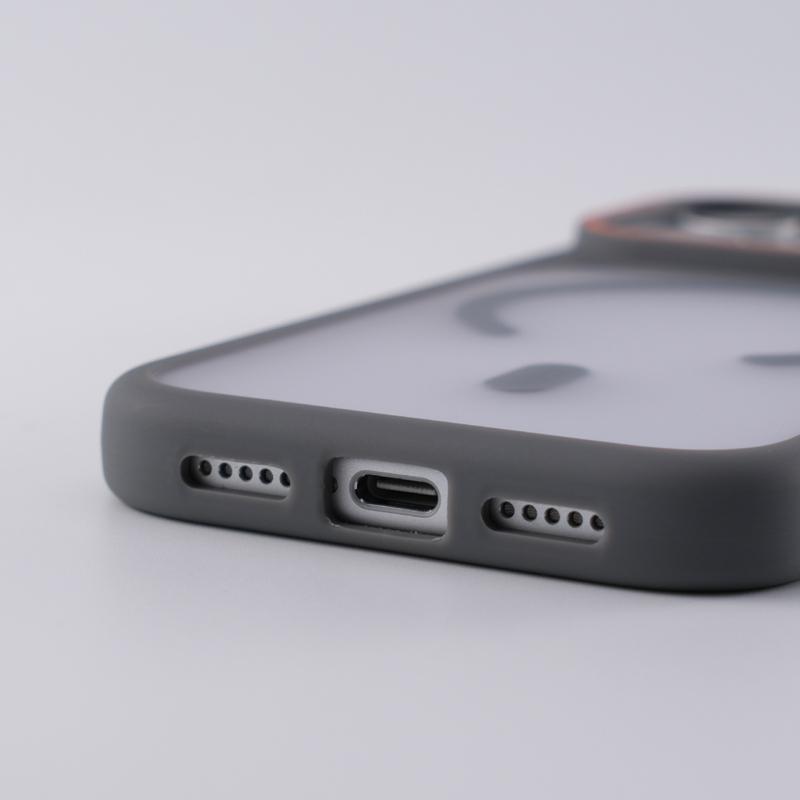 Magnetic Matte Non-slip Armor Case For For Iphone Air 17 17Pro Max 16 Pro 1 14 13 Simple Frosted Wireless Charging Shockproof Cover