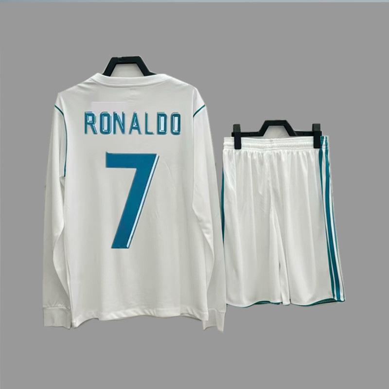 Retro jersey, football jersey set, game training jersey, sportswear, Royal M/Man L club clothing
