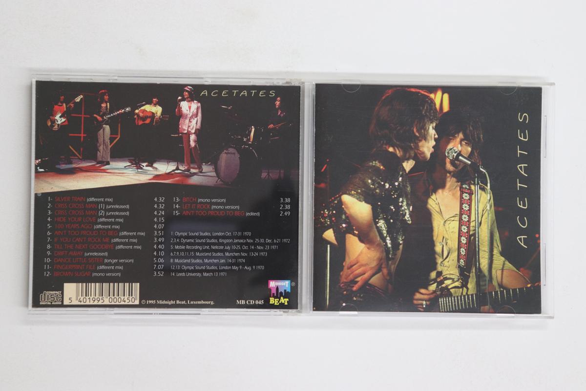 

CD ROLLING STONES - Acetates MBCD045 Midnight Beat 1995 Luxembourg Rock Used