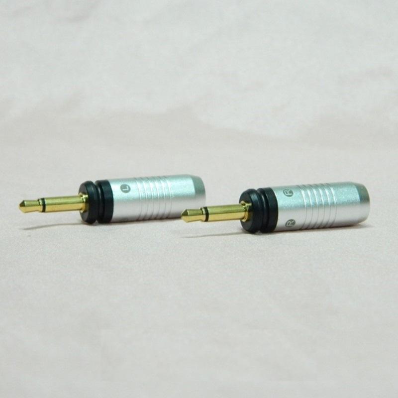 3.5mm Stereo Male Plug Connectors Plug Replacement , Gold Plate Plug for Focal Clear Elear Elex Elegia Earphone