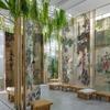 Chinese Style Zen Scroll Wall Art Painting Aesthetic Vintage Poster Semi-transparent Hanging Cloth Home Ancient Tea Room Decor