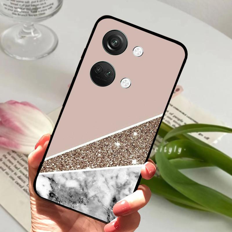Pro pouzdro One Plus Nord3 5G Malované silikonové měkké ochranné kryty pro telefon OnePlus Nord 3 5G Pouzdra na telefon 1+ Nord3 TPU Fundas Mramorové