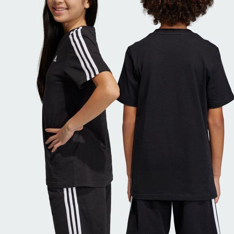 New Adidas ESSENTIALS T Shirt Black HR6330