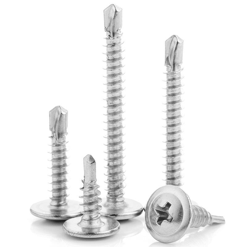 410 Stainless Steel Dovetail Head Self-Drilling Screw with Washer