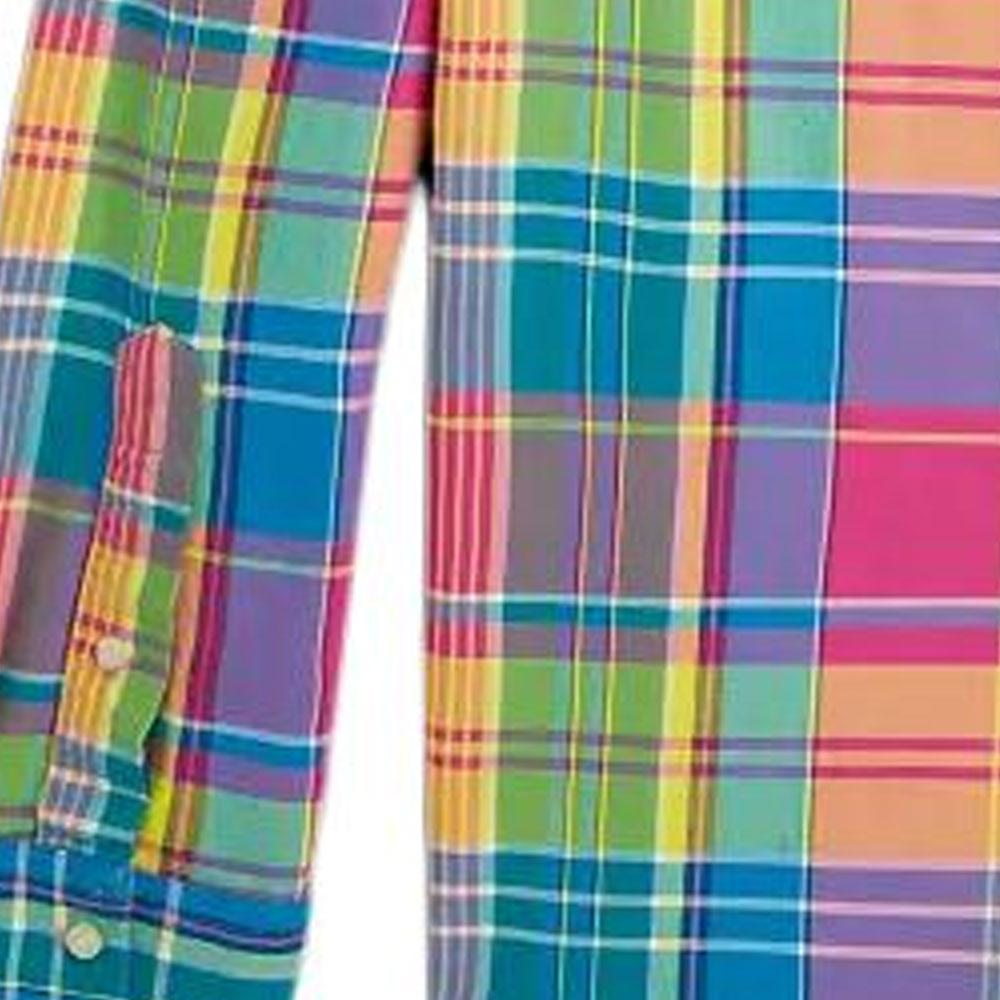 Polo Ralph Lauren Classic Fit Plaid Oxford Shirt Men shirts MNPOWOV16823-463