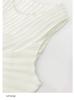 Women's Spring/Summer 2025 Sleeveless Slim Fit Pleated Dress In New French Style