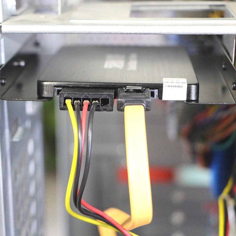 Adaptateur de Support pour Disque Dur SSD en métal 2,5 à 3,5 Pouces