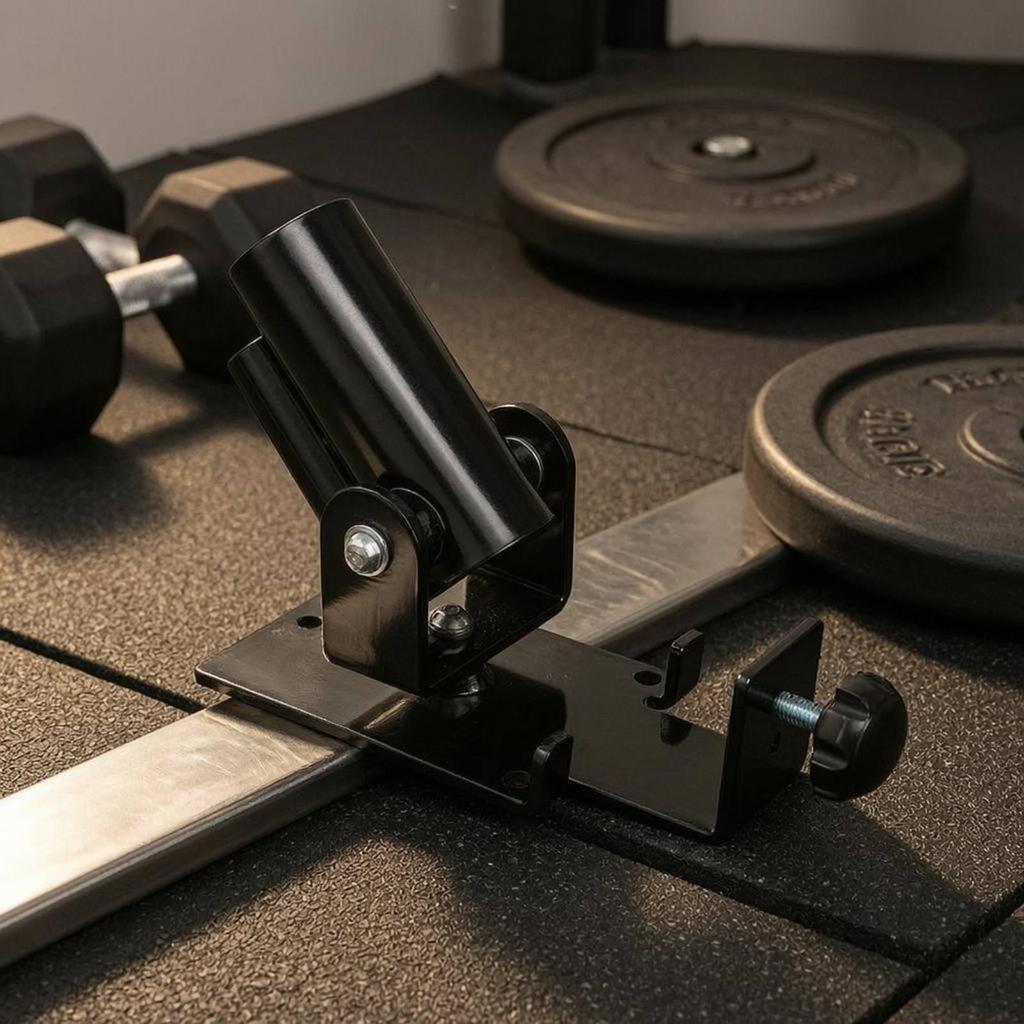 Barbell Landmine Platform Heavy Duty T-Shaped Bar Row Base Solid Steel