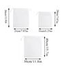 10PCS Translucent Drawstring Storage Bags Dustproof Waterproof Shoes Bag for Cosmetic Sundries Travel Portable Home Organizers P