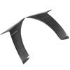 Car Side Fender Vent Trim Carbon Fiber Style UV Resistant Replacement for Mercedes‑Benz S‑Class W222 S400 S500