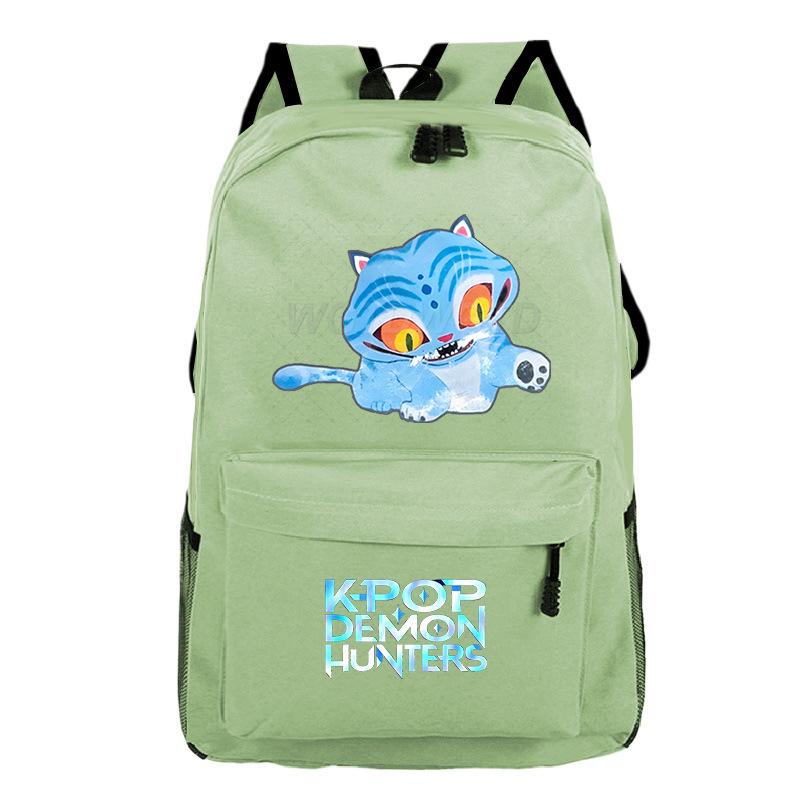 Witch Hunters Peripheral Cartoon Printing Korean Edition School Bag Primary and Secondary School Students Large Capacity Casual Simple Backpack
