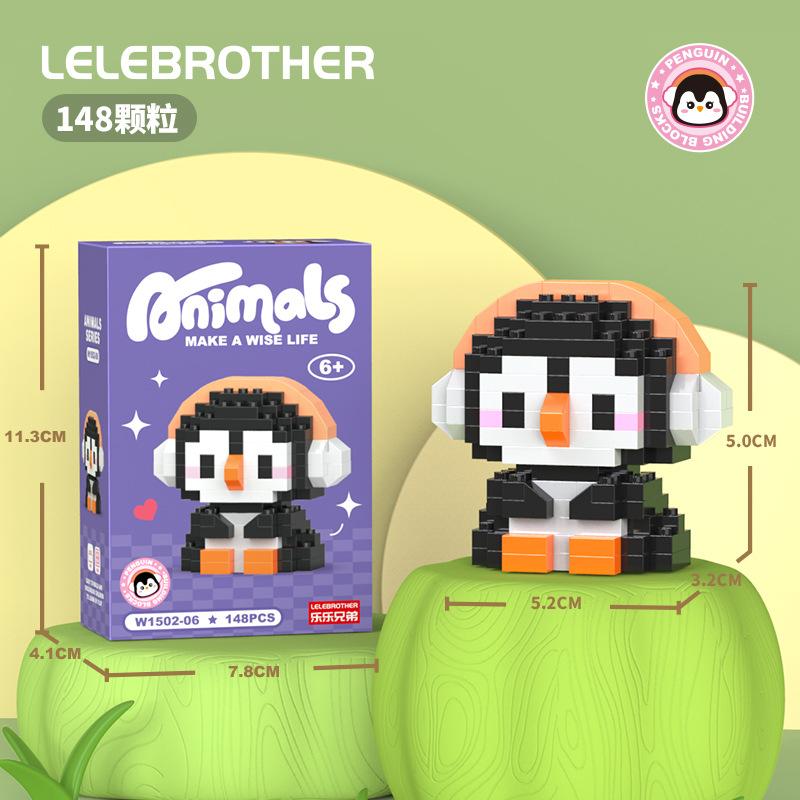 Cat Micro Diamond Small Particles Assembled Building Blocks Animals Mini Brock Building Construction Toys for Kids Boys 9 To 12