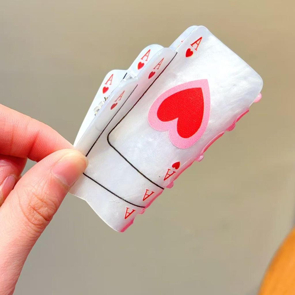 Double-Sided Imitation Acetate Hairpin, Animal Claw Clip, Versatile Shark Clip for Hair