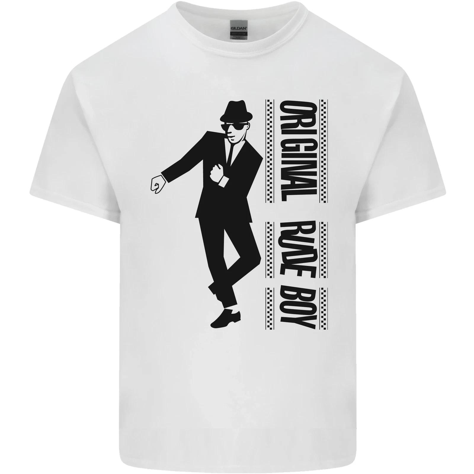 Original Rude Boy 2Tone 2 Tone SKA Kids T-Shirt Childrens S