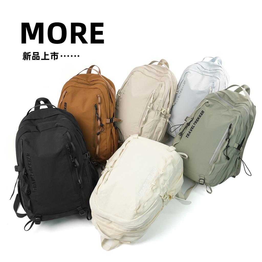 Schoolbag Backpack Large Capacity Travel Backpack Fashion Versatile School Bag Outdoor Light Hiking Mountaineering Bag Wholesale