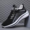 Sports Shoes Men's New Breathable Casual Running Shoes Thick Sole Fashi Clunky Sneakers Comfortable Teen Fashi Shoes