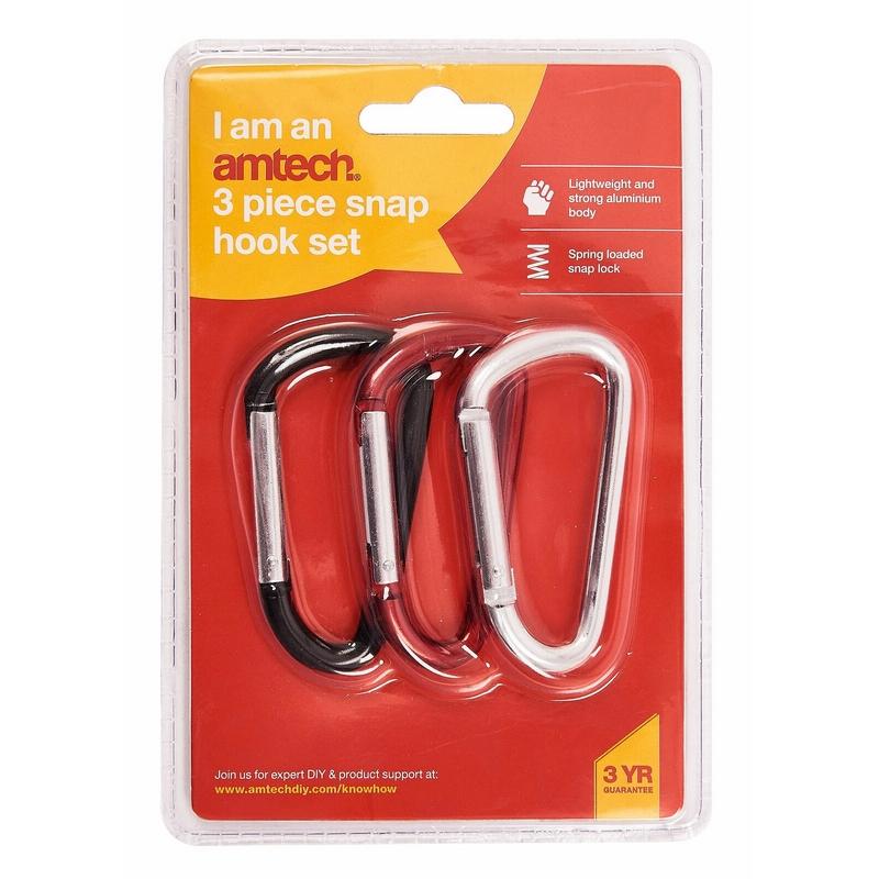 Amtech Karabina s karabinou Sada 3ks