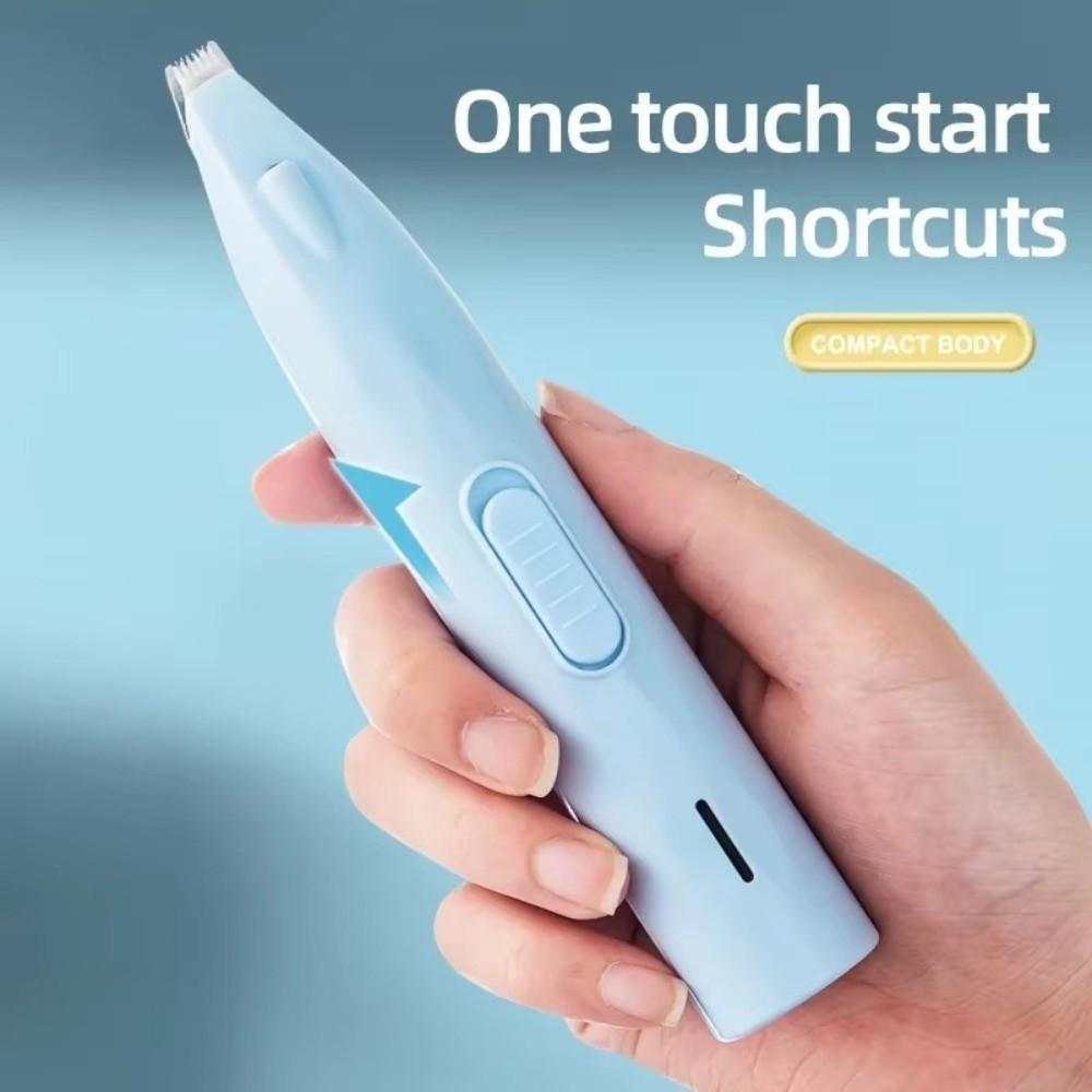 USB Rechargeable Pet Hair Clipper Mute Pet Grooming Clipper Pet Hair Trimmer  Foot Trimming