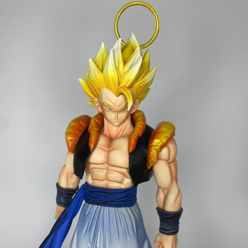 Jt Statue Anime Dragon Ball Vegetto Figure Gogeta Statue With Base Super Saiyan Action Figures Set Figure Playthings Gifts Premium Quality