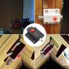 10Pcs Automatic Spring Bolts Latch Lock For Door Cabinet Box Cupboard Slide Locker Small Plastic Bolts Home Furniture Hardware